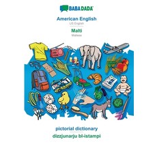 (英文圖書) BABADADA American English - Malti pictorial dictionary - dizzjunarju bl-istampi: US English... 平裝版, 英文