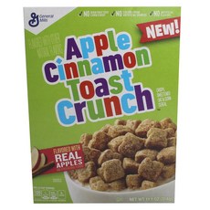 GENERAL MILLS 吐司香脆麥片 蘋果肉桂口味, 1盒, 314g