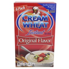 Cream of Wheat 即食熱麥片 原味, 6件, 28克