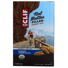 CLIF 藍莓堅果醬能量棒, 12份, 50g