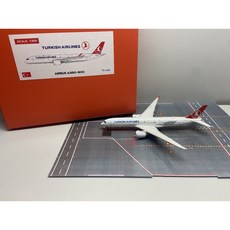 JC Wings 1/400 土耳其航空 A350-900 合金飛機模型 精緻收藏, 詳見包裝