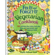 (英文圖書) Fix-It and Forget-It Vegetarian Cookbook: 565 Delicious Slow-Cooker Stove-Top Oven and Sal... 平裝版, Good Books, 英文