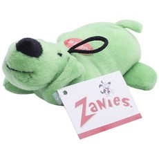 Zanies Neon Lil Yelp 狗狗絨毛玩具, 1個, Green