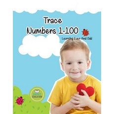 (英文圖書)Trace Numbers 1-100: Ages 3-5 Activity Books for Kids 平裝版, Createspace Independent Pub..., 英文