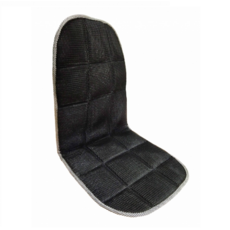 統蓋讚 汽車網狀活性炭坐墊 中網材質 汽車隔熱座套 透氣網布 防滑 保護座椅 透氣椅套 耐磨座墊, 黑, 1個