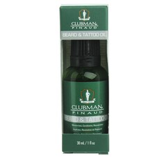 CLUBMAN 鬍鬚紋身油, 1入, 30ml