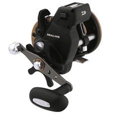 Daiwa Sea Line SG-3B 計線器捲線器 3BB 4.2:1, 黑色 + 棕色