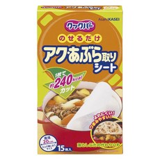 AsahiKASEI 油湯浮沫吸附濾紙, 1個, 15張