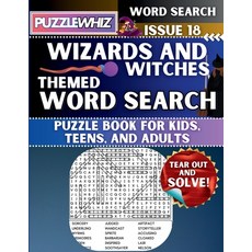 (英文圖書) Wizards and Witches - Themed Word Search - Fun & Educational Puzzles for Kids ... 平裝版, Puzzlewhiz, 英文