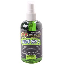 ZOO MED Wipe Out 1生態缸&小型動物籠子消毒清潔除臭衛生用品, 1個, 258ml