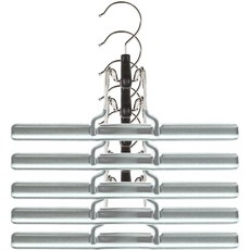 MAWA 褲夾衣架 M-26 褲架, 5件, 銀