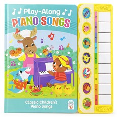 (英文圖書)Play-Along Piano Songs Board Books, Cottage Door Press, 英文, 硬頁書