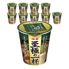 明星食品 至極的一杯豆皮烏龍麵, 10個, 66g