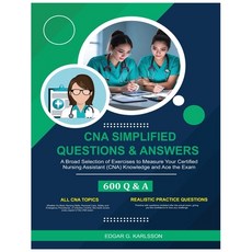 (英文圖書) CNA Simplified Questions & Answers: A Broad Selection of Exercises to Measure Y... 平裝版, Independently Published, 英文