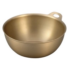 hokua 北陸 鋁合金調理碗 18cm, 1個, 金色