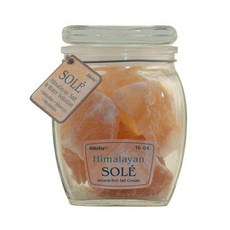 HIMALAYAN SALT 溶膠礦物 - 豐富的鹽晶體, 1個, 453克