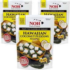 NOH 夏威夷椰子佈丁 Haupa, 3個, 114克