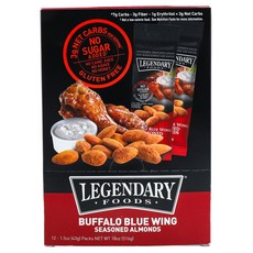 LEGENDARY FOODS 調味杏仁, 516克, 1個