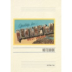 (英文圖書) Vintage Lined Notebook Greetings from Huntington West Virginia 平裝版, Found Image Press, 英文