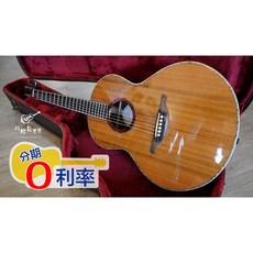弦墨 玲瓏 沉水紅木 全單板木吉他 (亮面)
