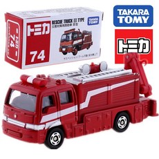 TOMICA 多美小汽車 No.74 災害對策用救助車 三型 消防車 模型 玩具, 詳見包裝