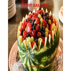 (英文圖書) Fruit Salads: Space for notes for every page Recipes include: Pear Peach Apple Applesauce... 平裝版, Independently Published, 英文