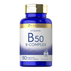 CARLYLE 維他命B50複合膜衣錠, 1個, 180顆