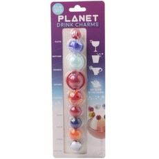 true zoo 星球飲料吊飾, 9個, 混色