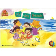 Draw with Yetta At the Beach (Advanced)兒童英文繪本 親子 英語數學, Educational Publishing House, Draw with Yeeta Series