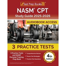(英文圖書) NASM CPT Study Guide 2024-2025: 3 Practice Tests and NASM Personal Training Pre... 平裝版, Test Prep Books, 英文