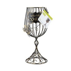 ture 玻璃軟木展示酒杯配件, 1個