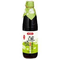 高慶泉 薄鹽黑豆醬油540ml(公司直售), 1個, 540ml