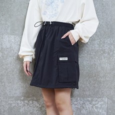 LOVETOXIC 女童款LTXC內刷毛尼龍工裝短裙