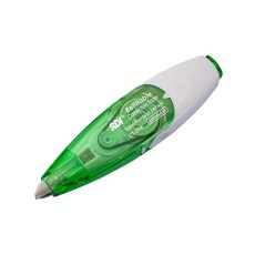 SDI iPUSH輕鬆按修正帶 6mm 辦公學習必備, 1卡, 綠