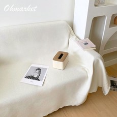 Ohmarket 沙發蓋布, 奶白色, 1個