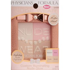 Physicians Formula 4色修容盤 7g, 1個, 裸色顏料