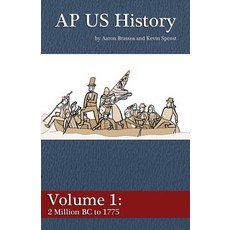 (英文圖書)AP US History Volume 1: 2 Million BC to 1775 平裝版, Createspace Independent Pub..., 英文