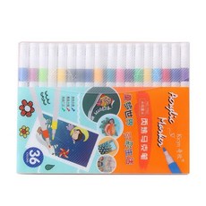 Kicyn 奇欣 美術塗鴉60色丙烯馬克筆套裝 水性麥克筆 塗鴉筆 畫圖筆, 48色