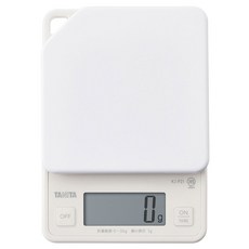 TANITA 塔尼達 簡約系列電子料理秤, KJ-P21, 象牙白, 2kg