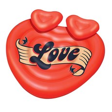 Swimline Swimline愛心紋身島成人用泳圈, 1個, 混色