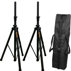 喇叭三腳架 喇叭架 音箱架 音響架 音響喇叭 音響腳架 舞台音響架 快拆喇叭架 音箱支架 一對入 K-374B, 黑色, 1套裝