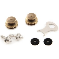 放輕鬆樂器 Loxx 德國製安全肩帶釦 - 古董黃銅 LOXX-E-A-Brass