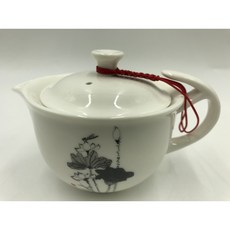 茶具文化 201禪荷花測杯 陶瓷茶具 測茶杯 禪風茶杯 手繪荷花