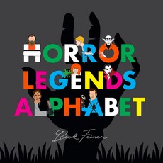(英文圖書) Horror Legends Alphabet 精裝版, Alphabet Legends, 英文