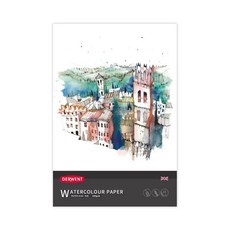 DERWENT 德爾文 DW-T-W016義大利水彩紙水彩本 16K, 詳見包裝, 1個