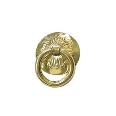 Mydiy 花輪單環拉手 青銅色 16*22mm