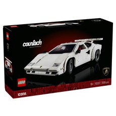 LEGO 藍寶堅尼Countach5000汽車模型 10337, 1個, 混合顏色