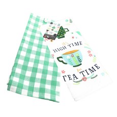 now DESIGNS 圖案印花洗碗巾組 46*71cm, 2件, 完美的茶杯