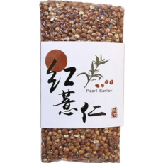 【嚴選優質穀糧】南投草屯農會紅薏仁450G｜五穀雜糧、膳食纖維、健康首選, 450g, 1個
