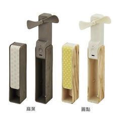 DOSHISHA 日本 折扇型小風扇 園點/麻葉款 FSW-96B